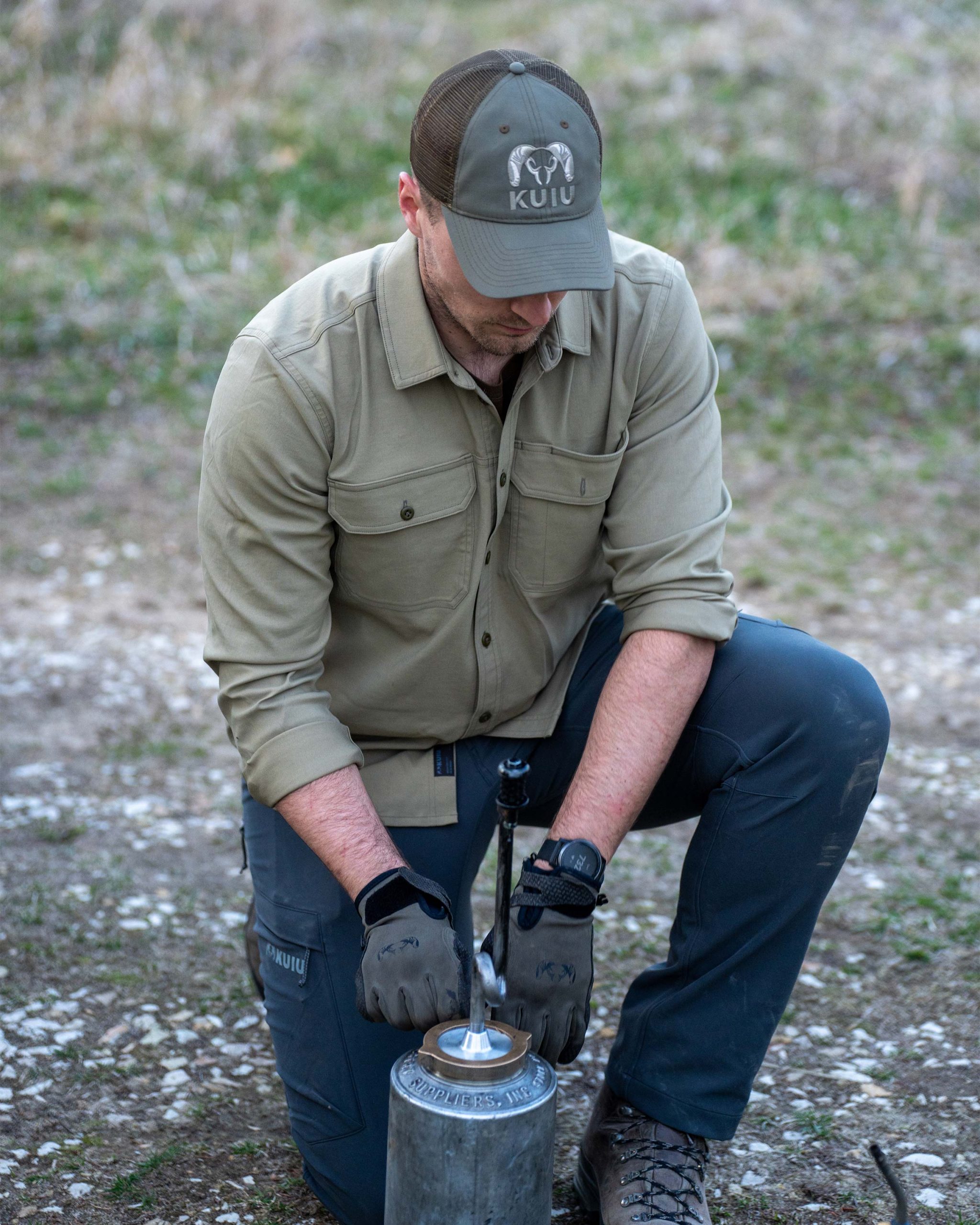 Motive LS Workgrade Shirt | Khaki - 图片 5