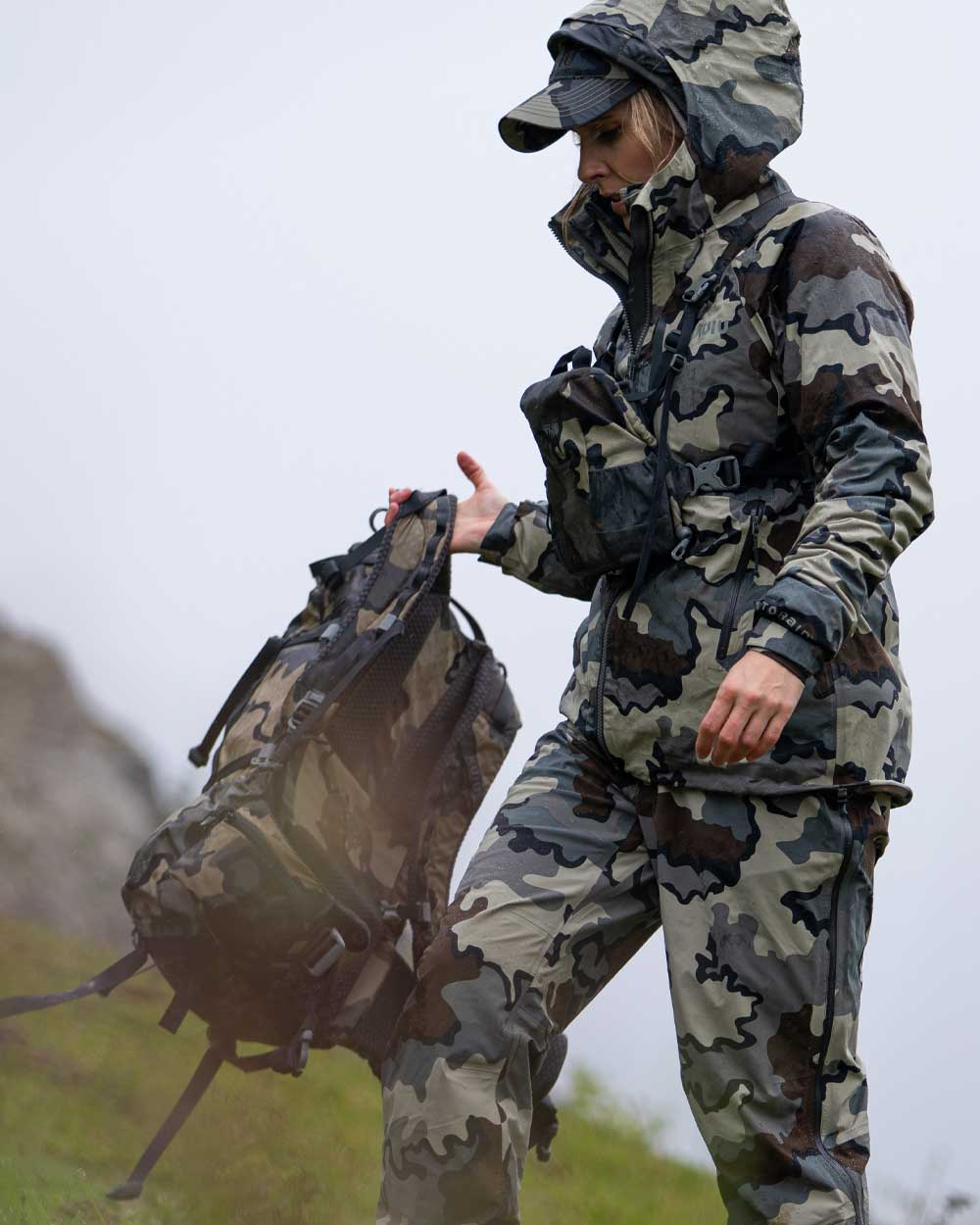 Women's Chugach TR Rain Jacket | Verde - 图片 9