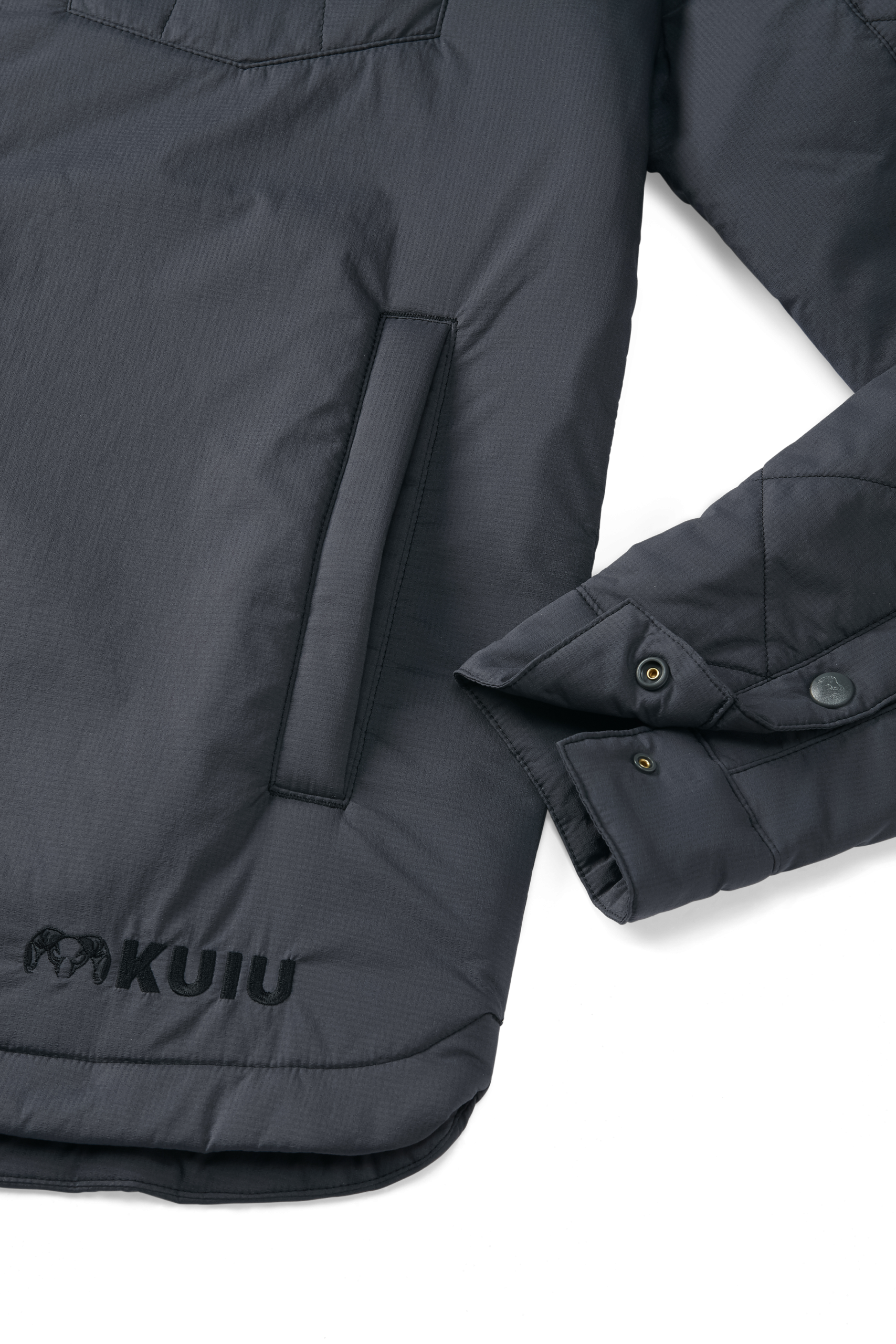 Base Camp Insulated Snap Shirt | Gunmetal - 图片 2