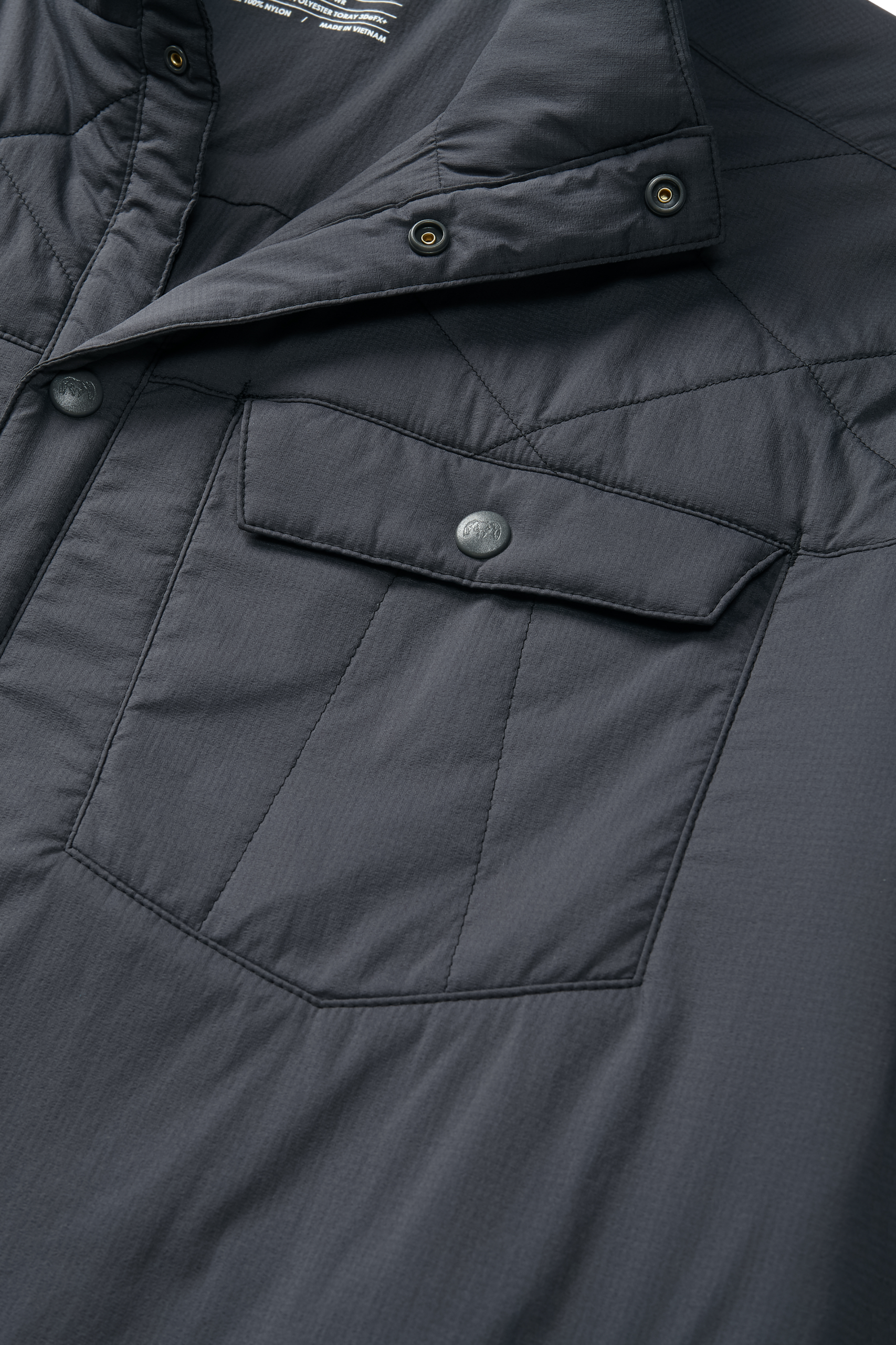 Base Camp Insulated Snap Shirt | Gunmetal - 图片 3