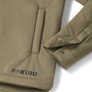 Alternative view of Base Camp Insulated Snap Shirt | Khaki
