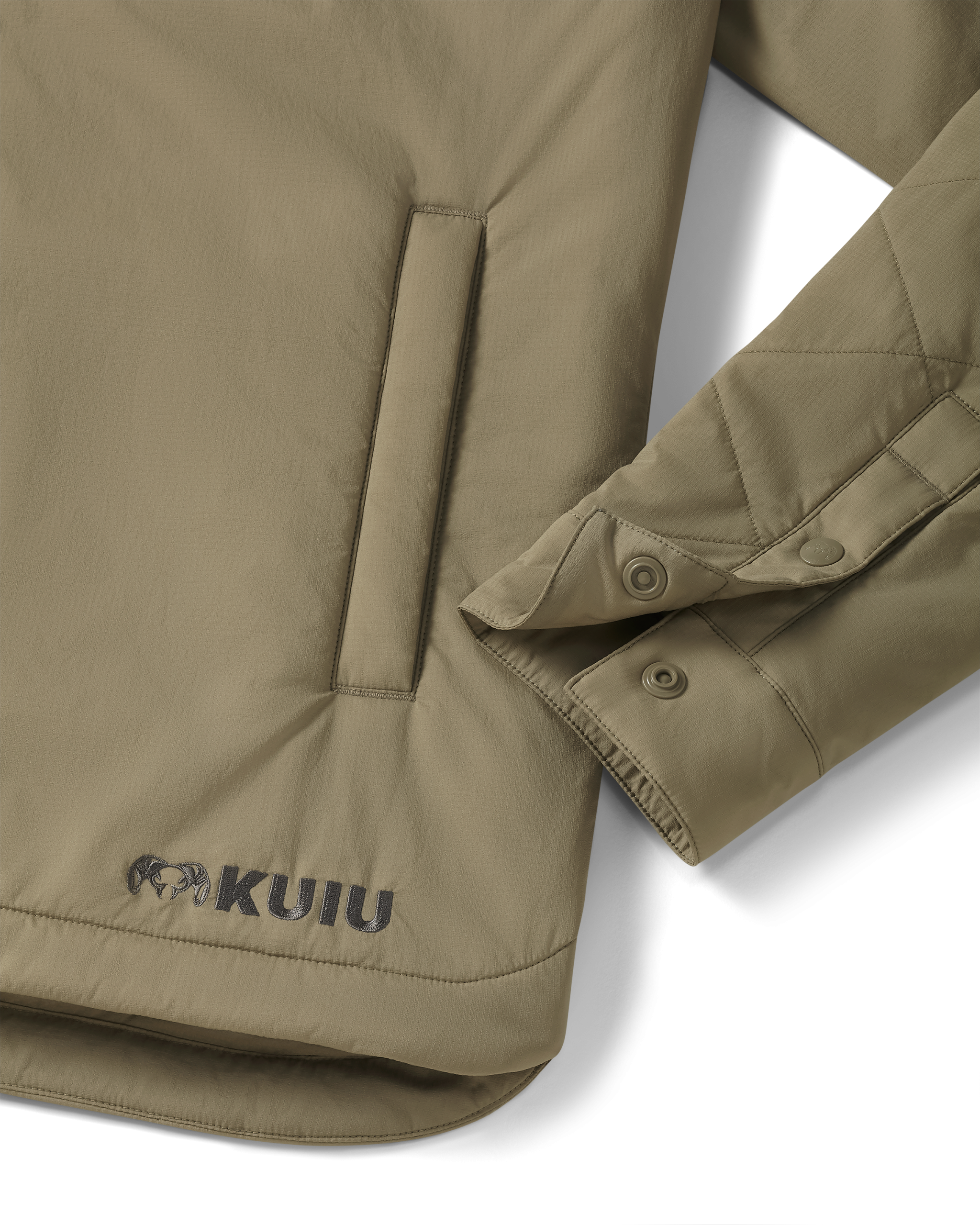 Base Camp Insulated Snap Shirt | Khaki - 图片 2