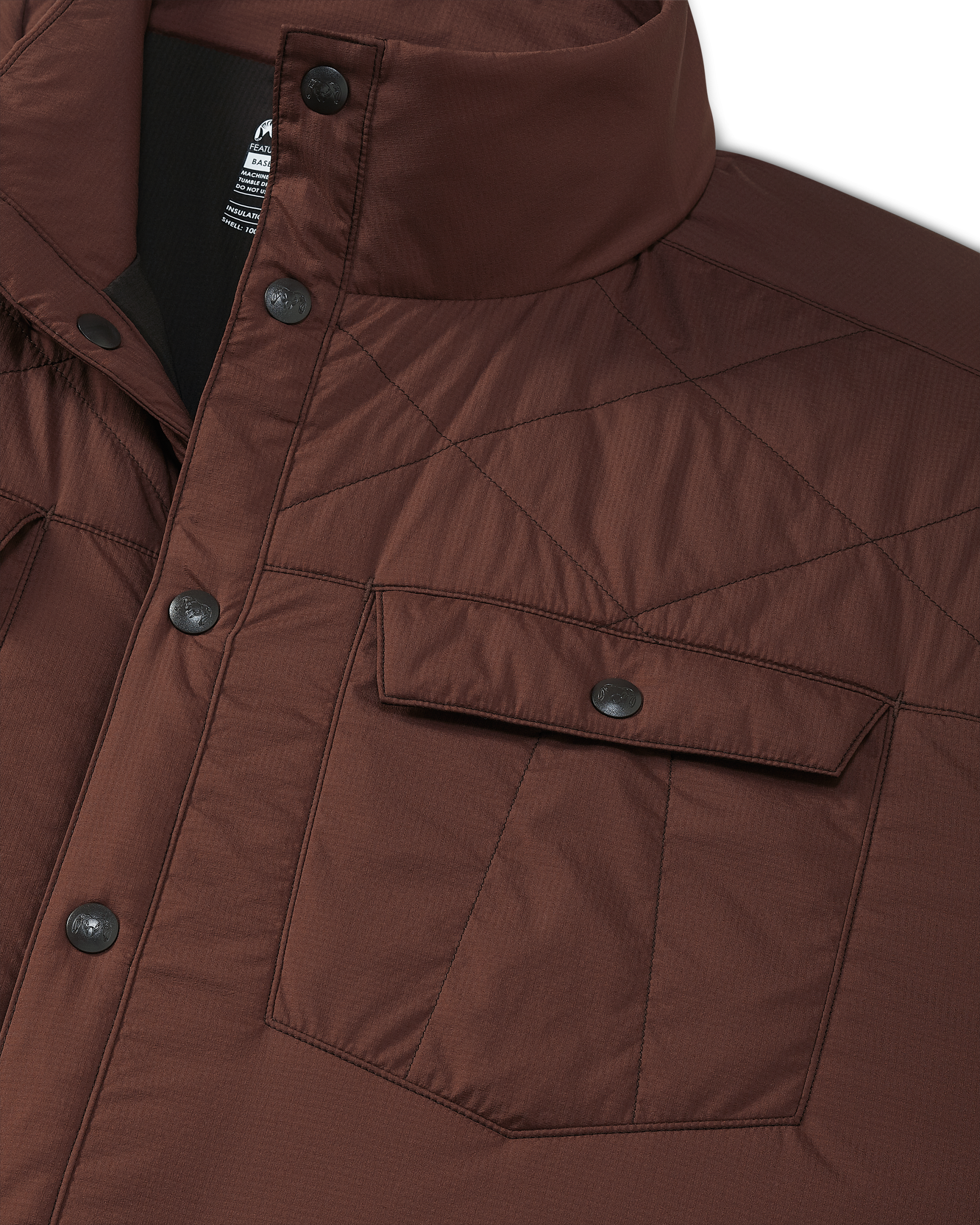 Base Camp Insulated Snap Shirt | Redwood - 图片 4