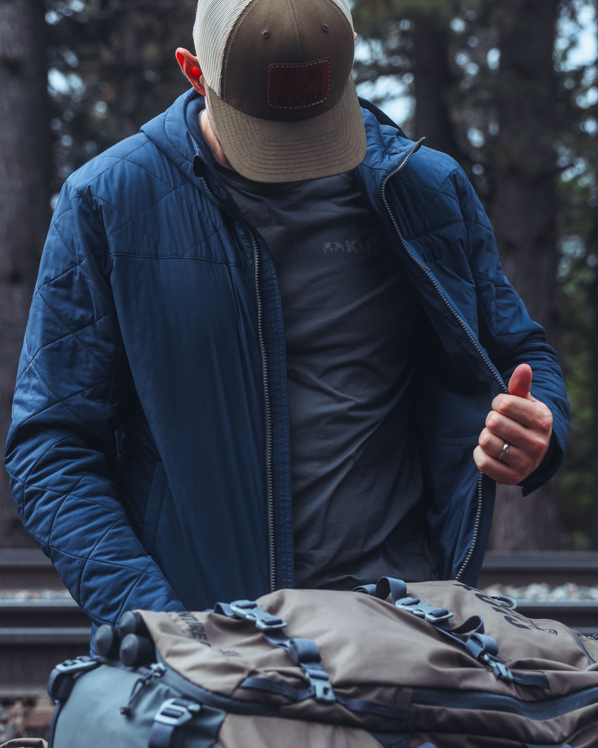 Outlet Granby Hooded Jacket | Bourbon - 图片 5