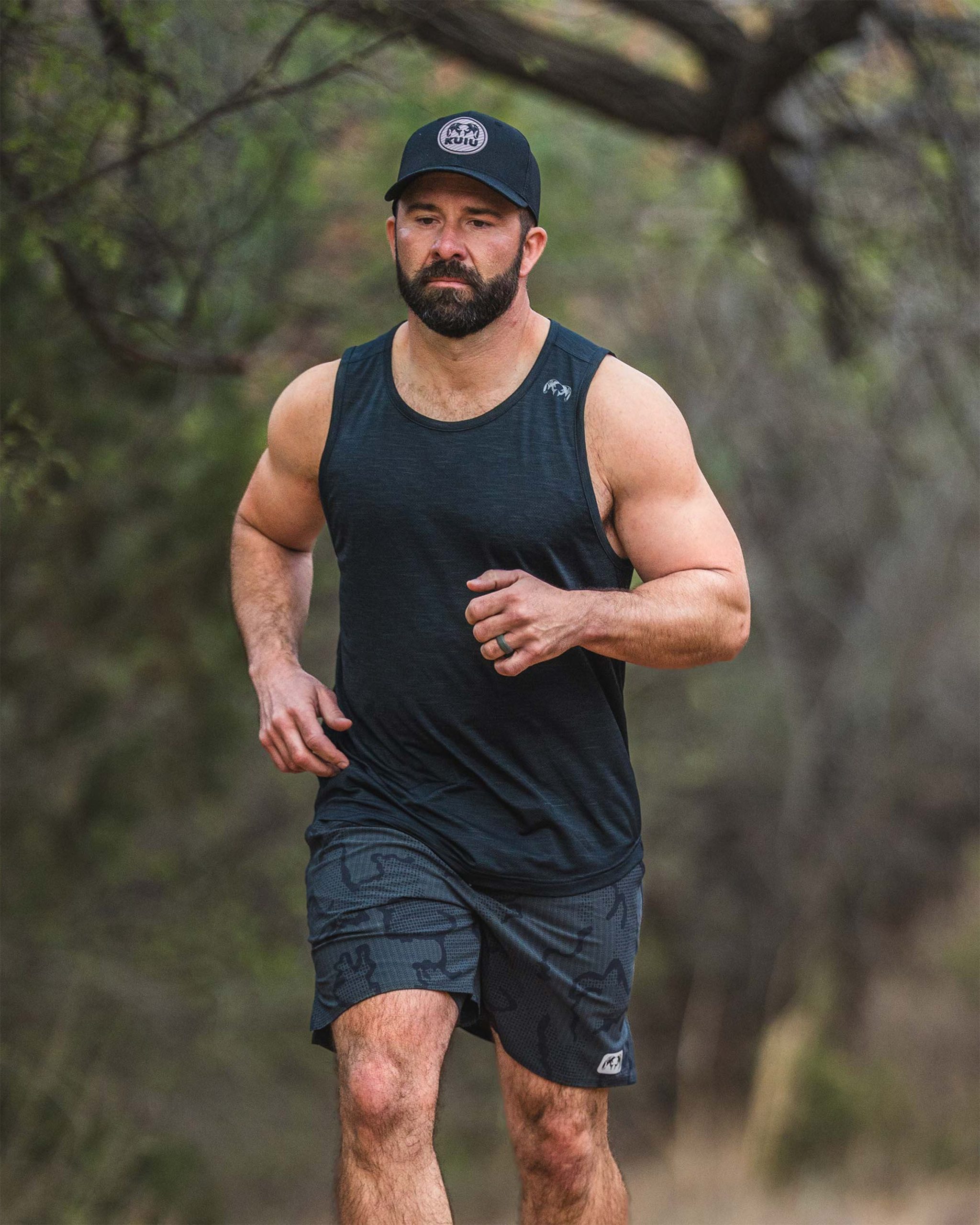 EnduroMesh Tank | Black Heather - 图片 3