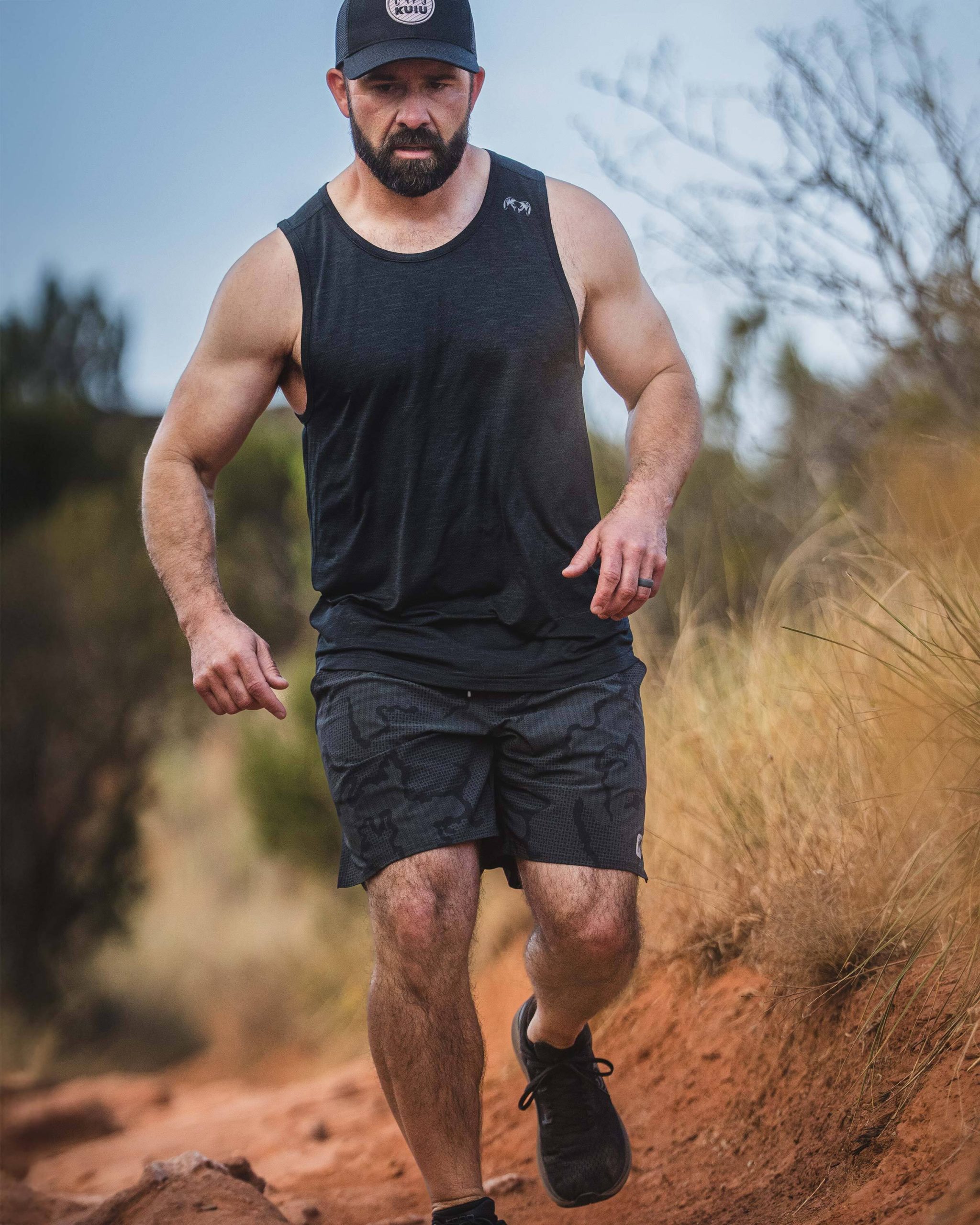 EnduroMesh Tank | Black Heather - 图片 5