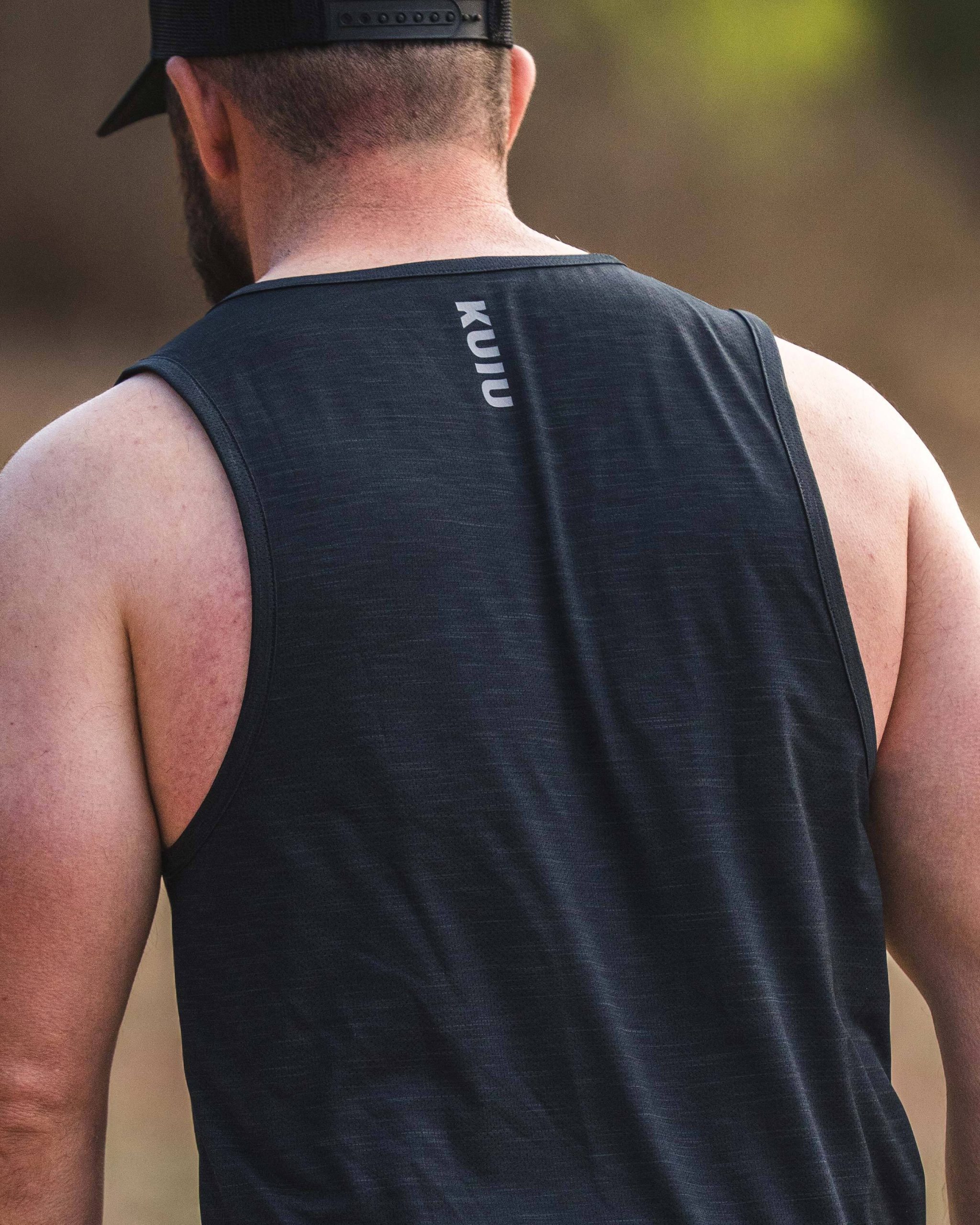 EnduroMesh Tank | Black Heather - 图片 6