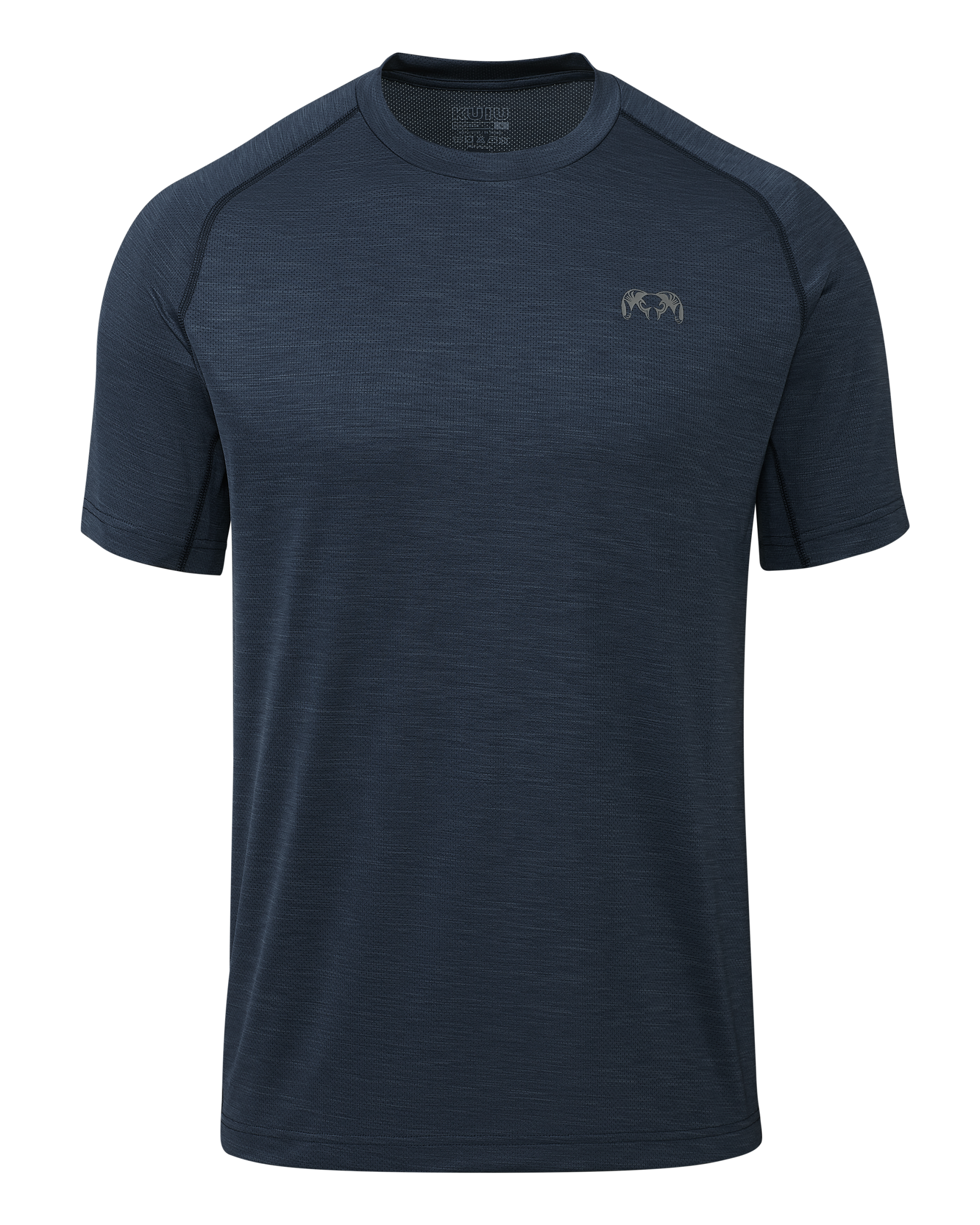 EnduroMesh SS Crew | Midnight Blue Heather