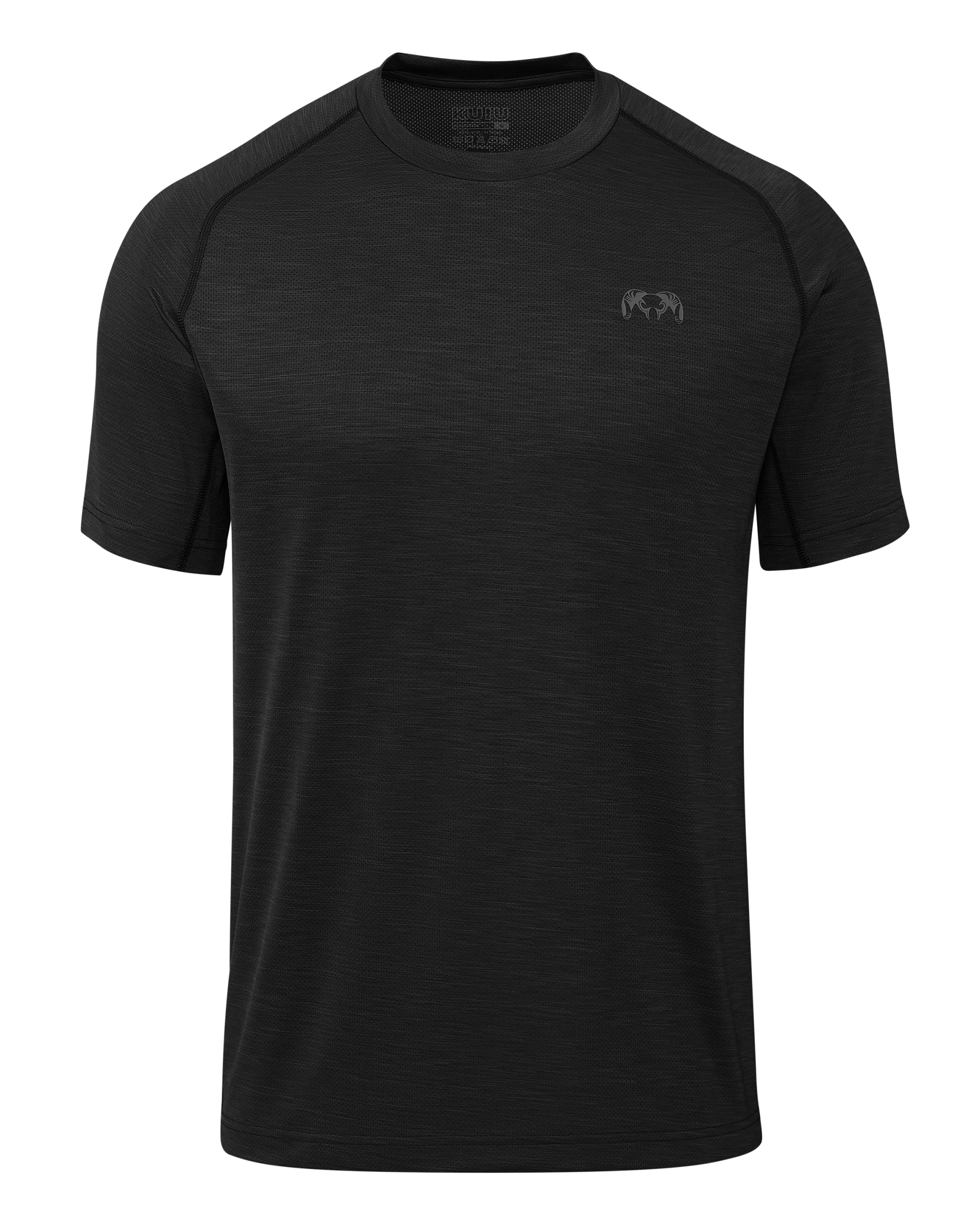 EnduroMesh SS Crew | Black Heather