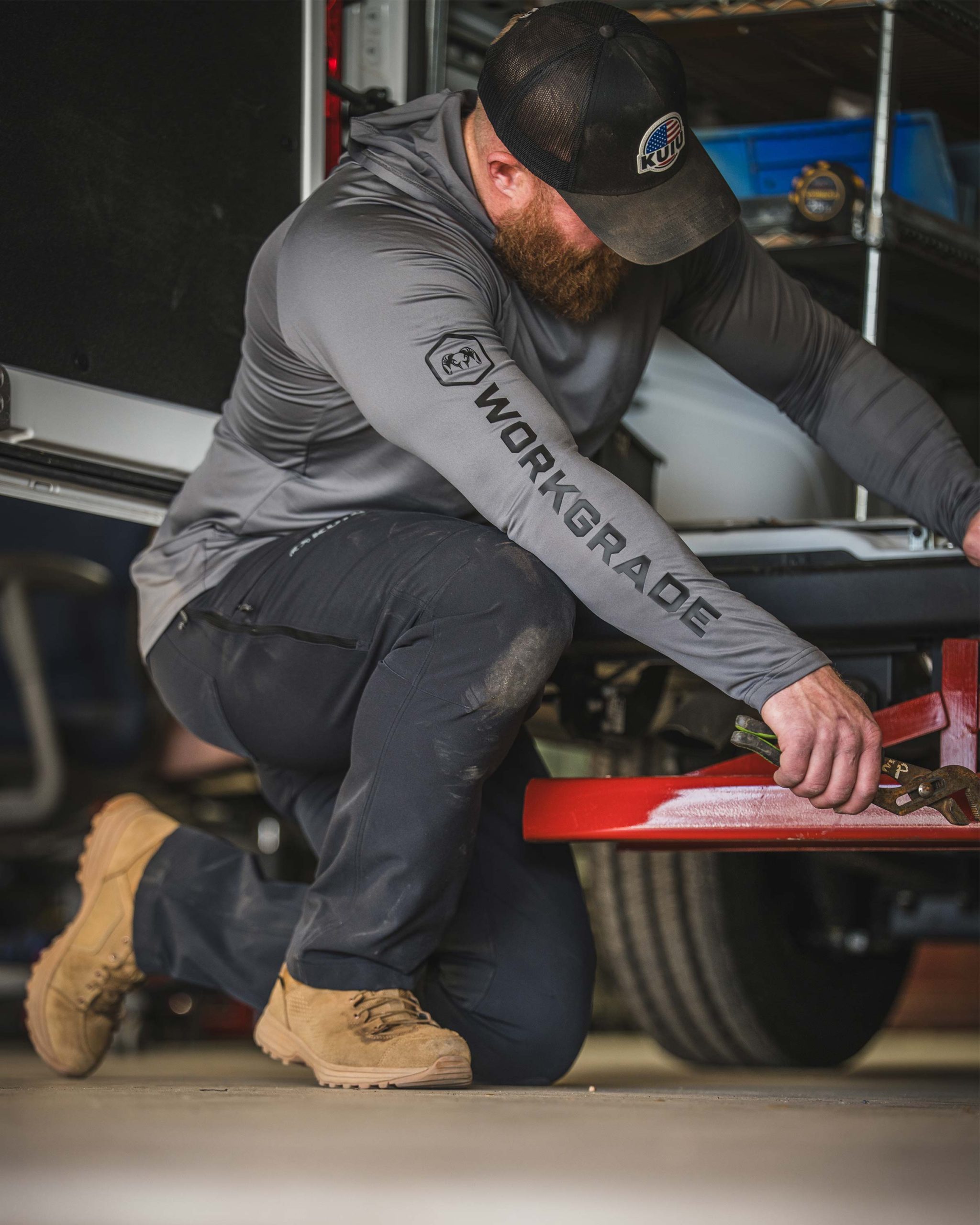 Workgrade Sun Hoodie | Castle Rock - 图片 4