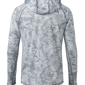 Alternative view of Gila LS Hoodie Gritstone | Lunar Gritstone