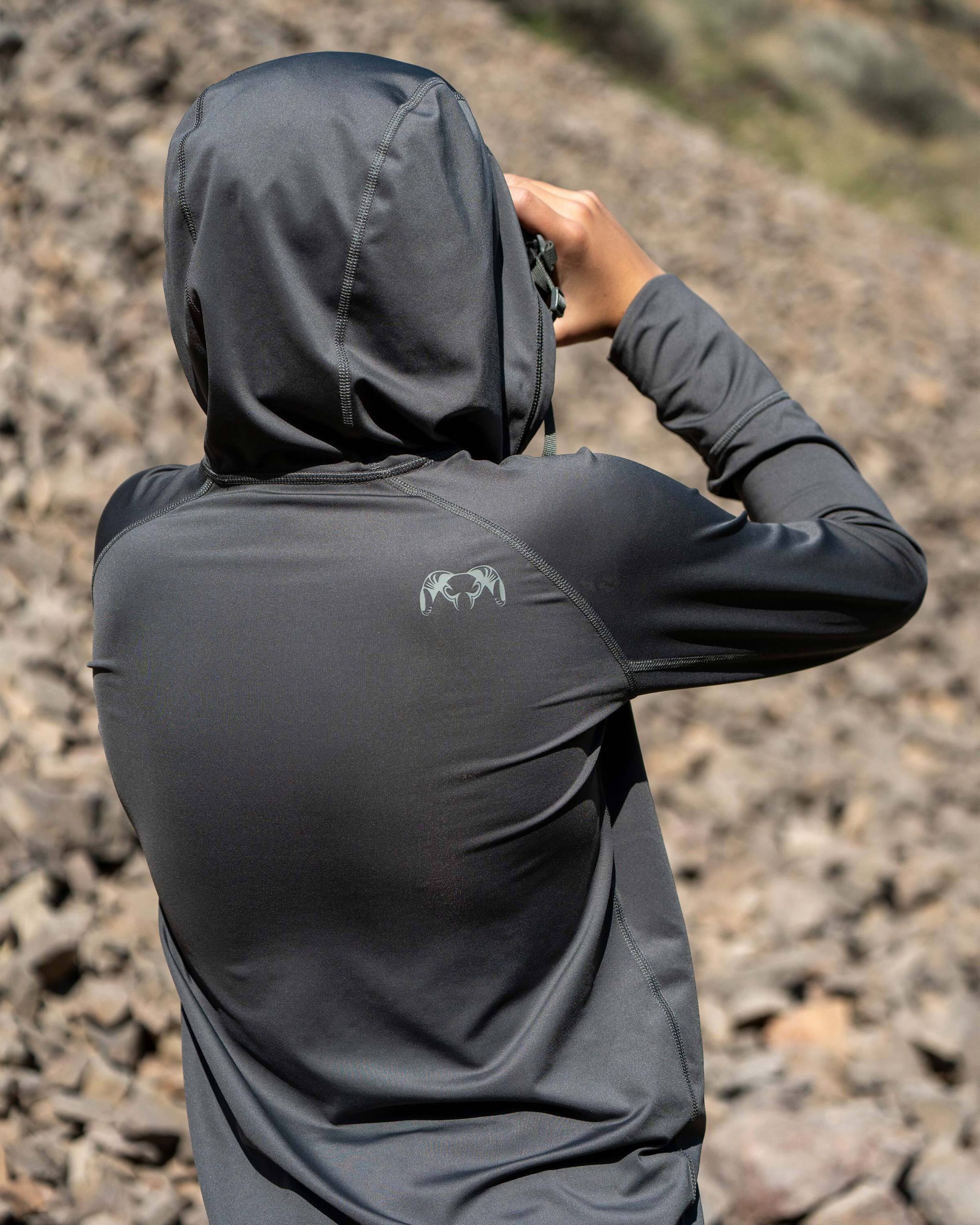 Youth Gila LS Hoodie | Stone - 图片 5