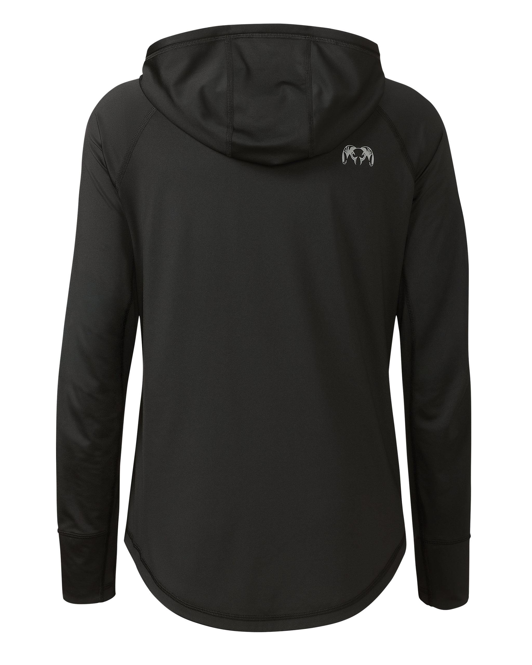 Women's Gila LS Hoodie | Black - 图片 2