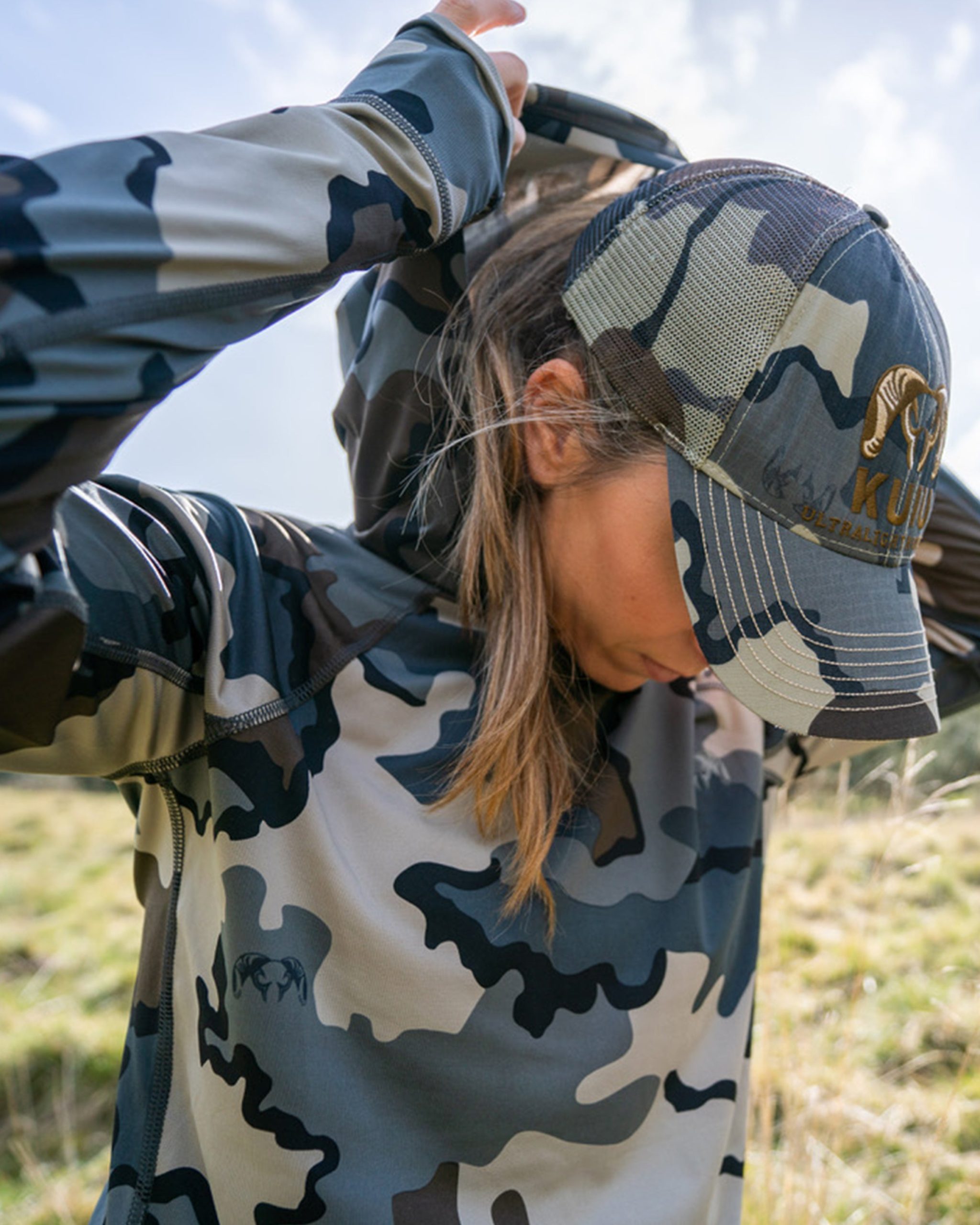 Women's Gila LS Hoodie | Bone - 图片 6