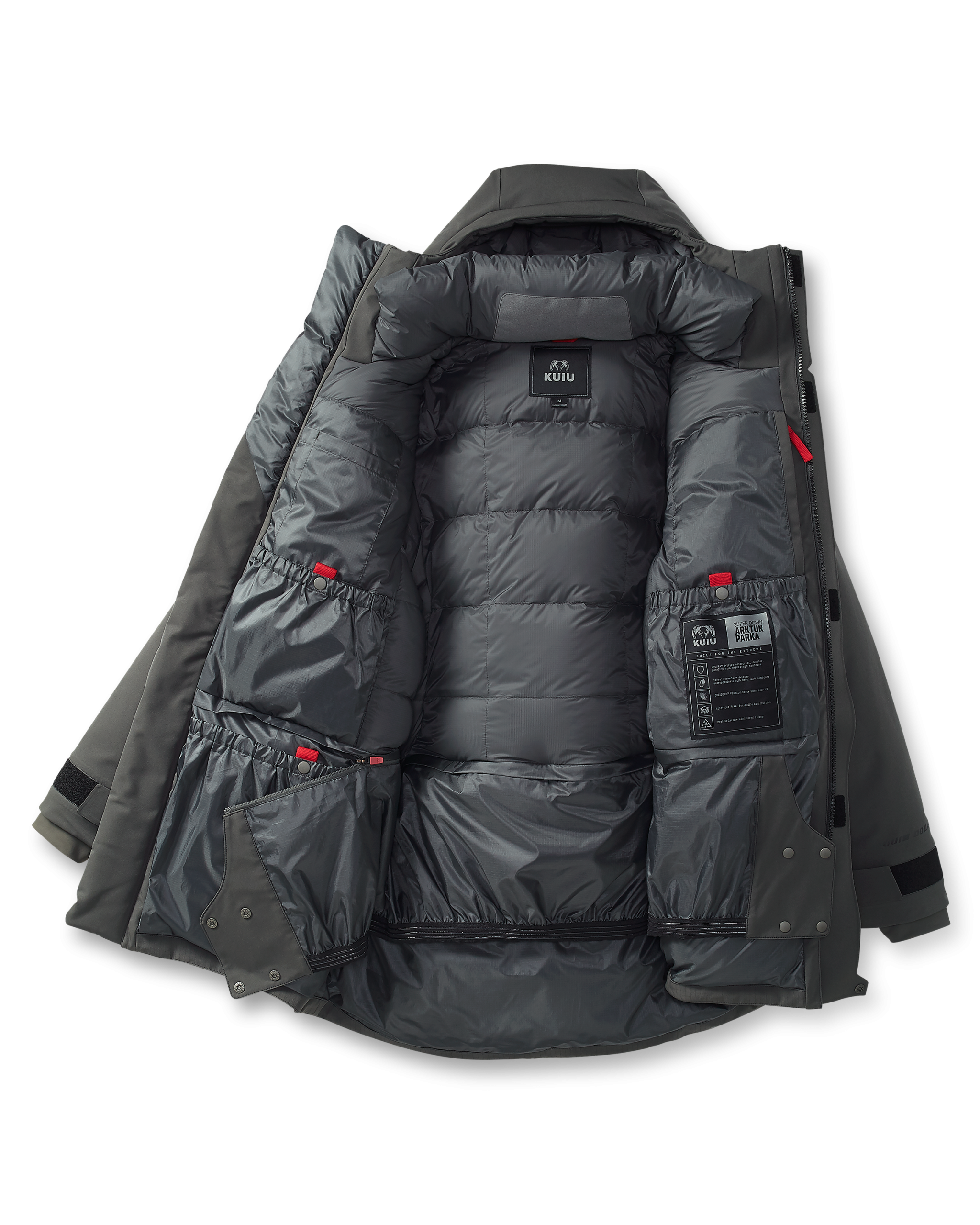 Super Down Arktuk Parka | Asphalt - 图片 5