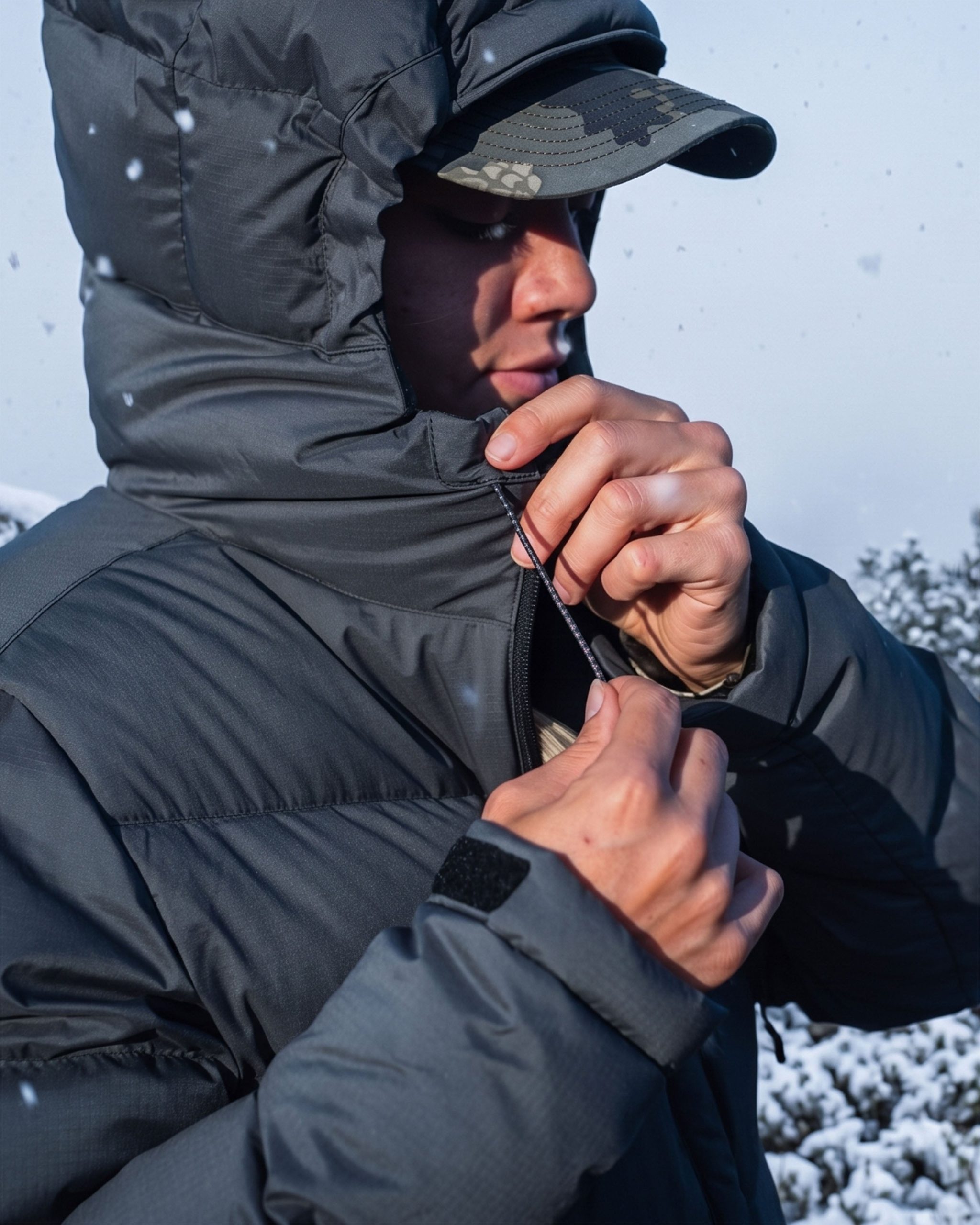 Women's Super Down PRO Hooded Jacket | Valo - 图片 7