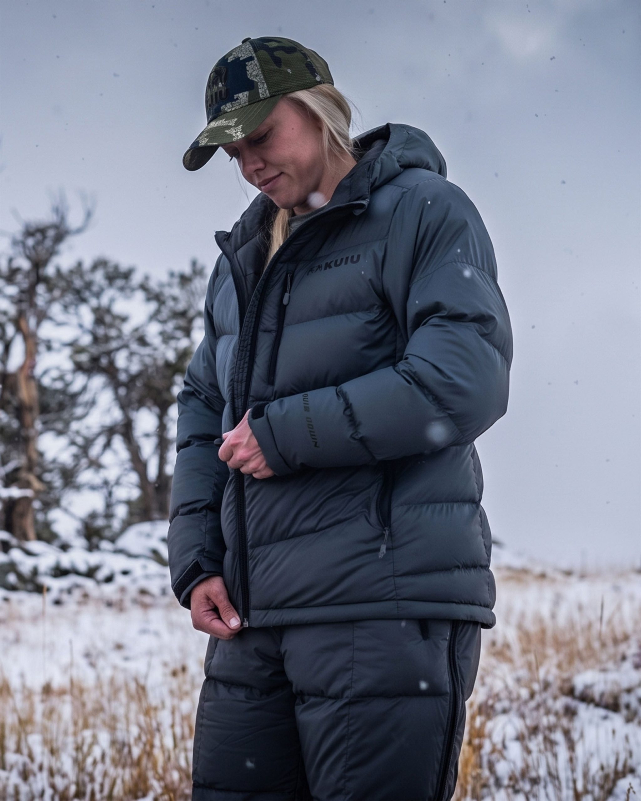 Women's Super Down PRO Hooded Jacket | Valo - 图片 5