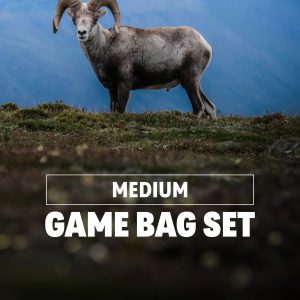 Alternative view of Large Deer/Sheep Medium Game Bag Set | White-Orange