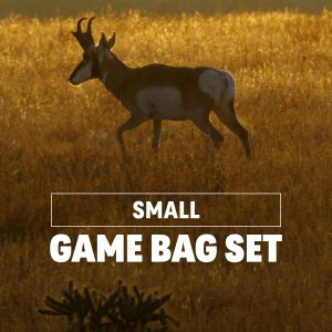Alternative view of Small Deer/Antelope Game Bag Set | White-Orange