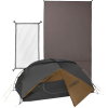 Mountain Star 2 Person Tent Set | Gunmetal-Camel