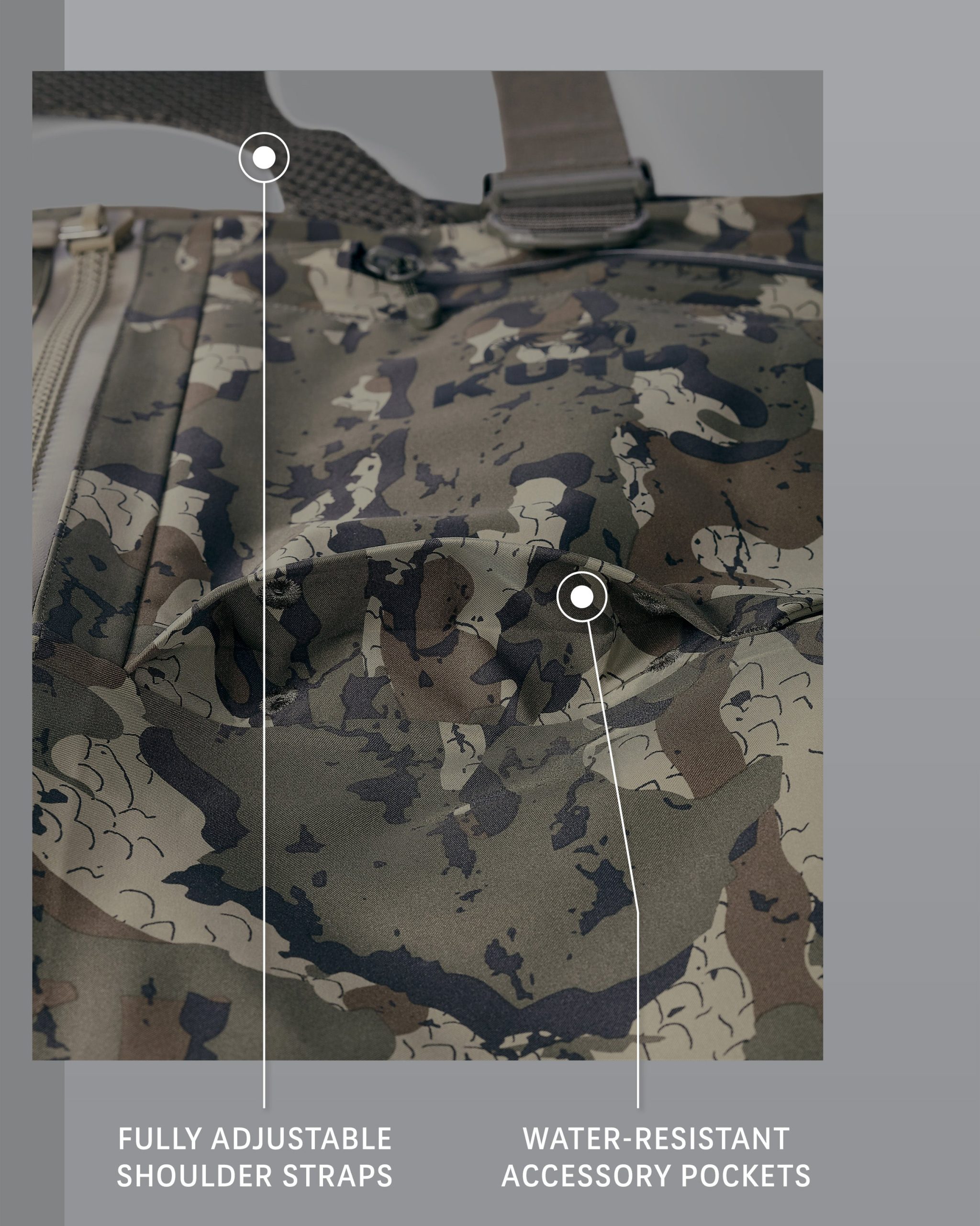 KUIU PRO HD Flex Zip Wader | Veros - 图片 3