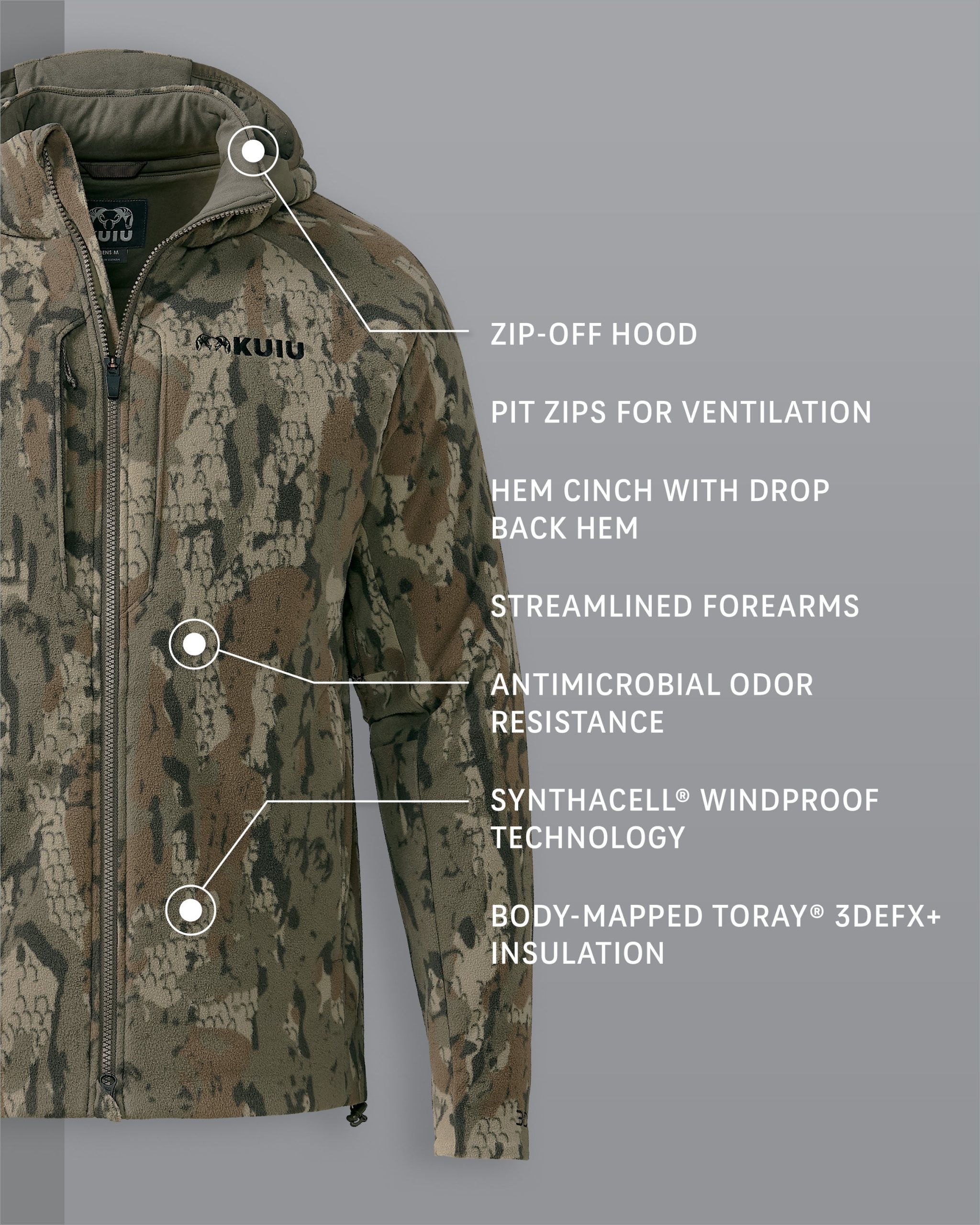 KUIU Proximity Hooded Insulated Jacket | Veros - 图片 2
